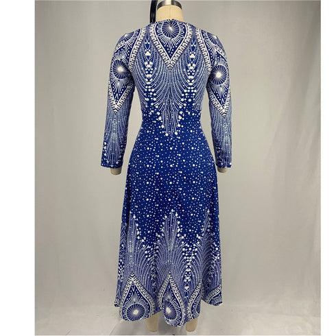 Long sleeve maxi dress - ROUTINE FASHION